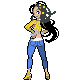 Arcade Star trainer battle sprite