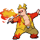 Firebreather trainer battle sprite