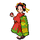 Kimono Girl trainer battle sprite