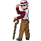 Leader Blaine trainer battle sprite