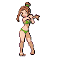 Swimmer F trainer battle sprite