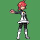 Commander Mars battle sprite from Pokémon Platinum