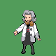 Elite Four Bertha battle sprite from Pokémon Platinum