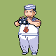 Sailor battle sprite from Pokémon Platinum