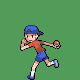 Youngster battle sprite from Pokémon Platinum