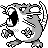 Raticate Red and Blue sprite