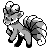 Vulpix Red and Blue sprite