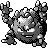 Graveler Red and Blue sprite