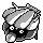 Shellder Red and Blue sprite