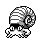 Omanyte Red and Blue sprite
