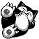 Snorlax Red and Blue sprite