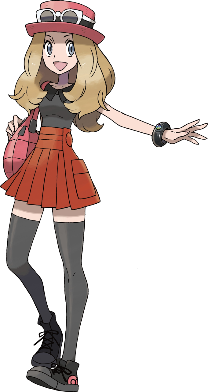 Pokemon X and Y artwork of Serena.