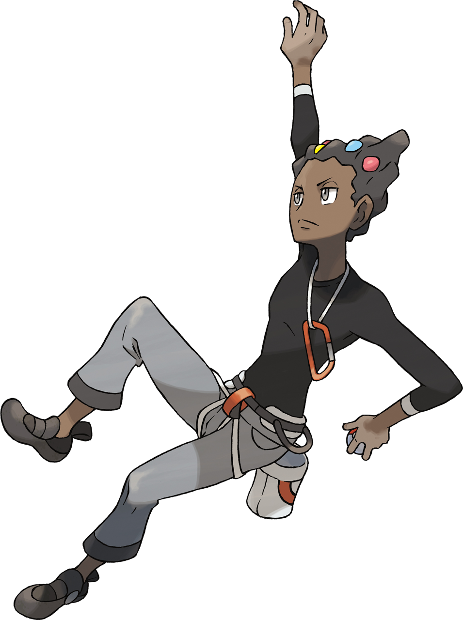 Pokemon X and Y trainer artwork of Grant.