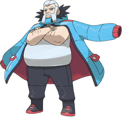 Pokemon X and Y trainer artwork of Wulfric.