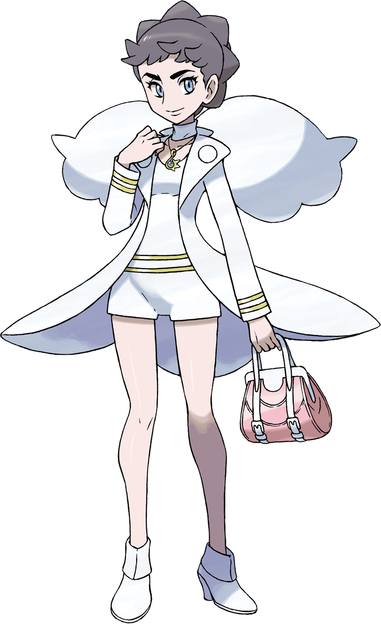Pokemon X and Y trainer artwork of Diantha.