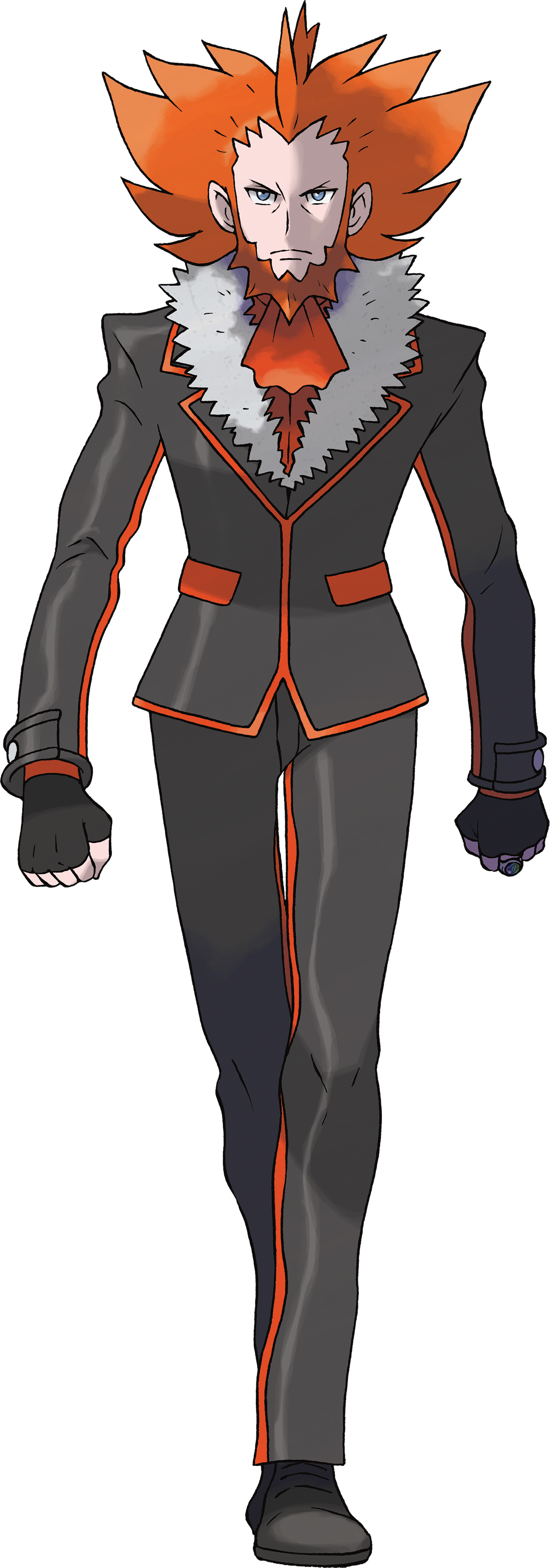 Pokemon X and Y artwork of Lysandre.