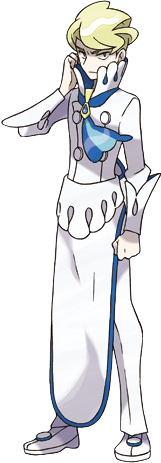 Pokemon X and Y artwork of Siebold.