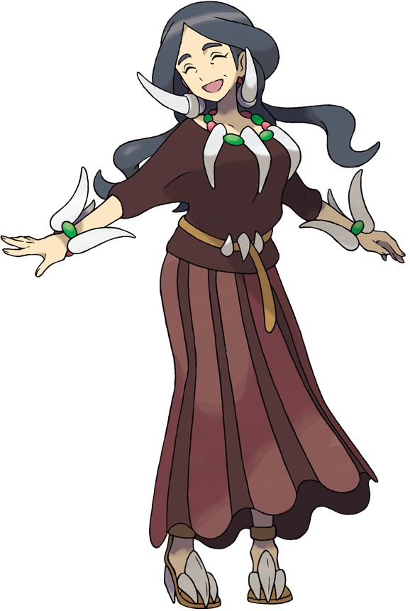 Pokemon X and Y artwork of Drasna.