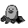 Diglett Yellow sprite