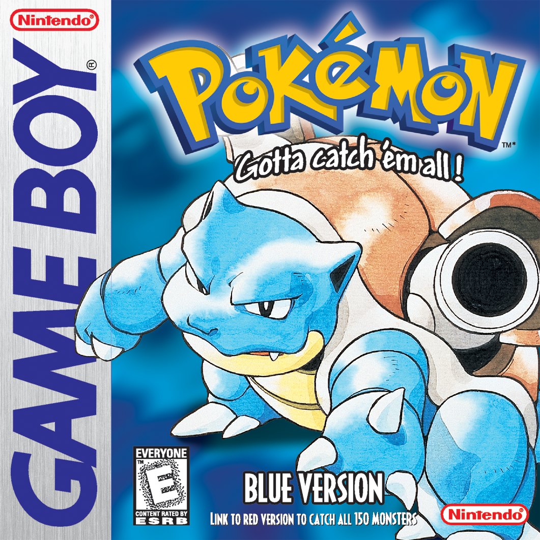 Pokemon Blue Version box art