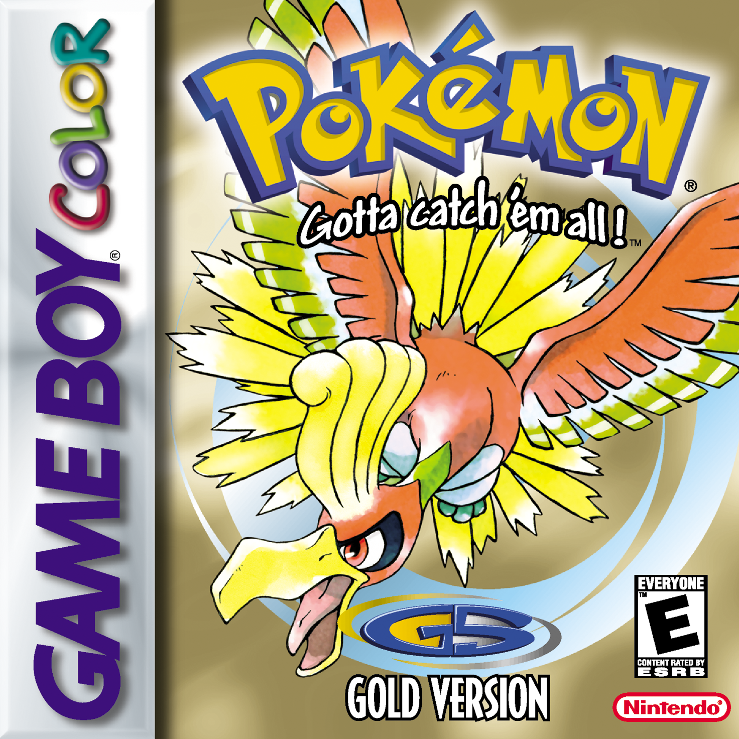 Pokemon Gold Version box art