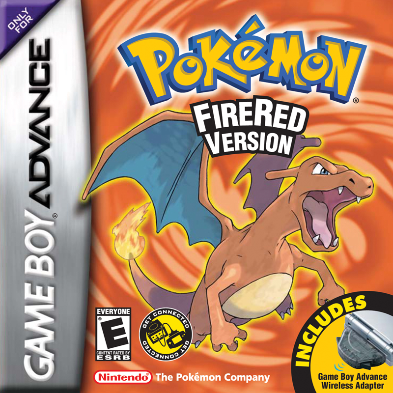 Pokemon FireRed Version box art